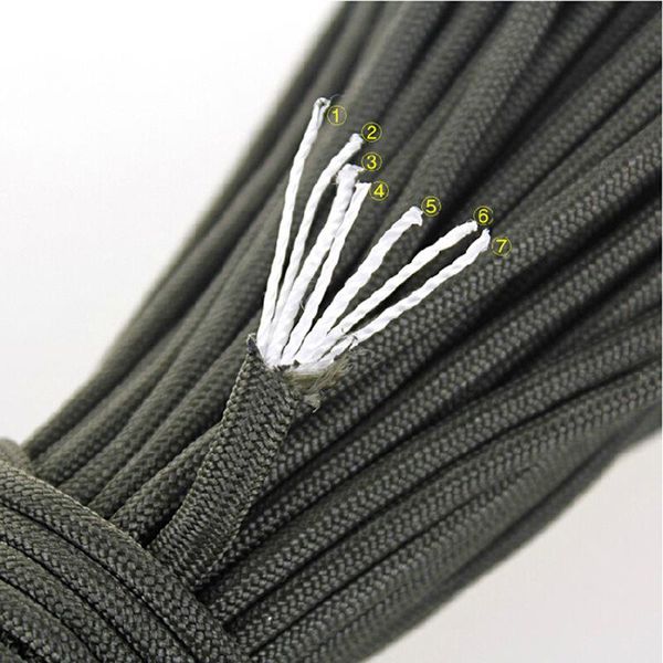 outdoor gadgets 4mm thick 7-core umbrella rope parachute climbing survival equipment woven wolf bracelet safety
outdoor gadgets 4mm thick 7-core umbrella rope parachute climbing survival equipment woven wolf bracelet safety
