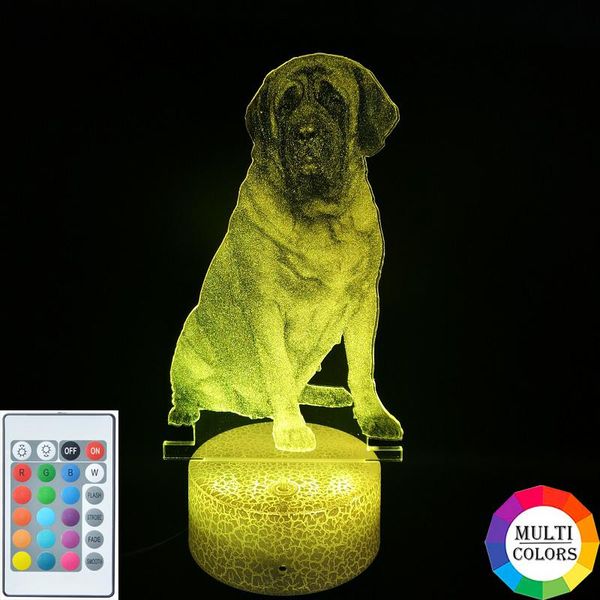 night lights acrylic 3d picture lamp pet dog light led english mastive nightlight room el party decoration kids gift bluetooth base
night lights acrylic 3d picture lamp pet dog light led english mastive nightlight room el party decoration kids gift bluetooth base