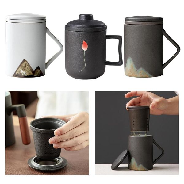 mugs creative chinese classical ceramic tea cup mug with filter & lid
mugs creative chinese classical ceramic tea cup mug with filter & lid
