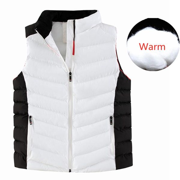 men's vests fashion sleeveless jacket men vest spring autumn thermal soft casual coats male cotton warm thicken waistcoat, Black;white
men's vests fashion sleeveless jacket men vest spring autumn thermal soft casual coats male cotton warm thicken waistcoat, Black;white