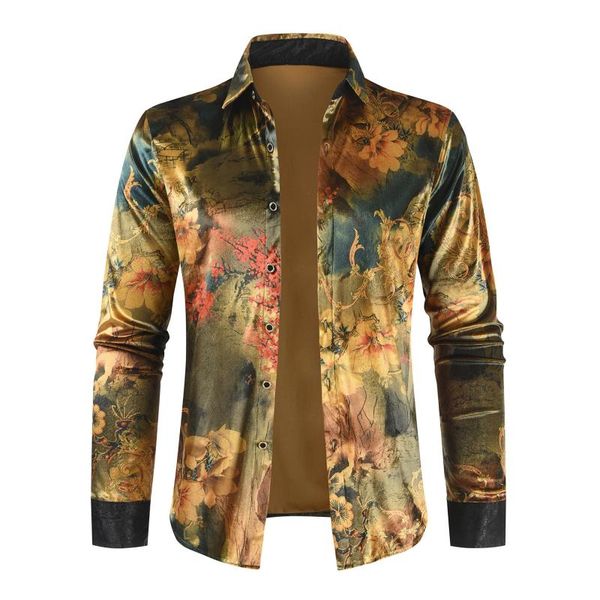 men's casual shirts fashion autumn men vintage flower print turn-down collar shirt ethnic loose long sleeve blouse 2021 spring, White;black
men's casual shirts fashion autumn men vintage flower print turn-down collar shirt ethnic loose long sleeve blouse 2021 spring, White;black