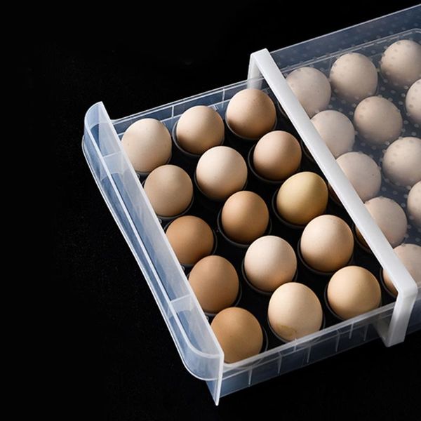 egg storage rack single-layer 30 grid high-grade anti-collision with lid and drawer stackablekitchen refrigerator box bottles & jars
egg storage rack single-layer 30 grid high-grade anti-collision with lid and drawer stackablekitchen refrigerator box bottles & jars