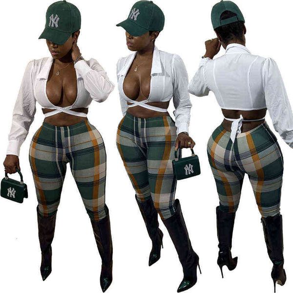 2021 winter women's long sleeve open chest shirt tights two-piece suit, Black;white
2021 winter women's long sleeve open chest shirt tights two-piece suit, Black;white