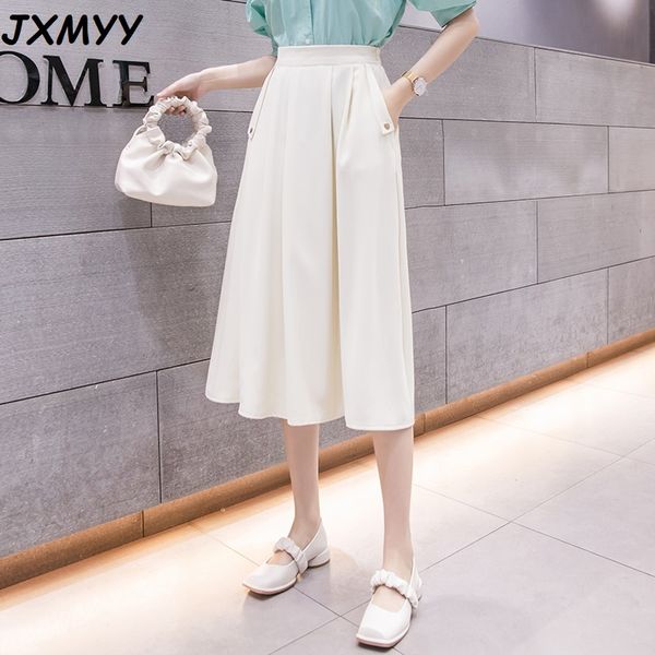 summer new style high waist and thin temperament french wild a-line mid-length large swing umbrella skirt women jxmyy 210412, Black
summer new style high waist and thin temperament french wild a-line mid-length large swing umbrella skirt women jxmyy 210412, Black