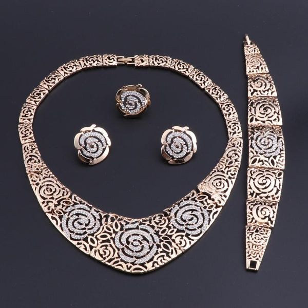 earrings & necklace oeoeos dubai gold jewelry sets african beads statement bracelet ring women ladies wedding accessories, Silver
earrings & necklace oeoeos dubai gold jewelry sets african beads statement bracelet ring women ladies wedding accessories, Silver