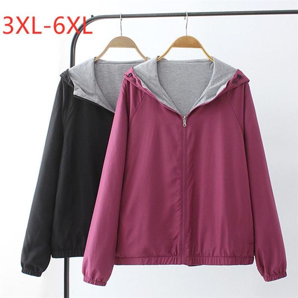 plus size outerwear & coats 2021 ladies spring autumn hoodie jacket for women large long sleeve loose red black zipper coat 3xl 4xl 5xl 6xl
plus size outerwear & coats 2021 ladies spring autumn hoodie jacket for women large long sleeve loose red black zipper coat 3xl 4xl 5xl 6xl