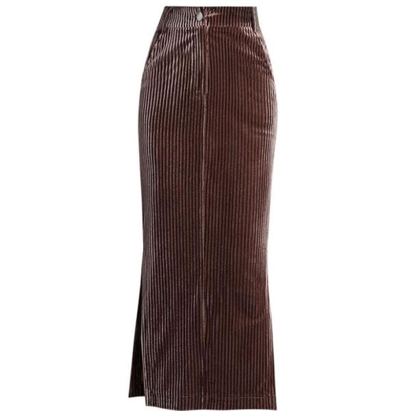 skirts plus size 5xlcorduroy package hip skirt women spring autumn high waist gold velvet split pencil office lady, Black
skirts plus size 5xlcorduroy package hip skirt women spring autumn high waist gold velvet split pencil office lady, Black