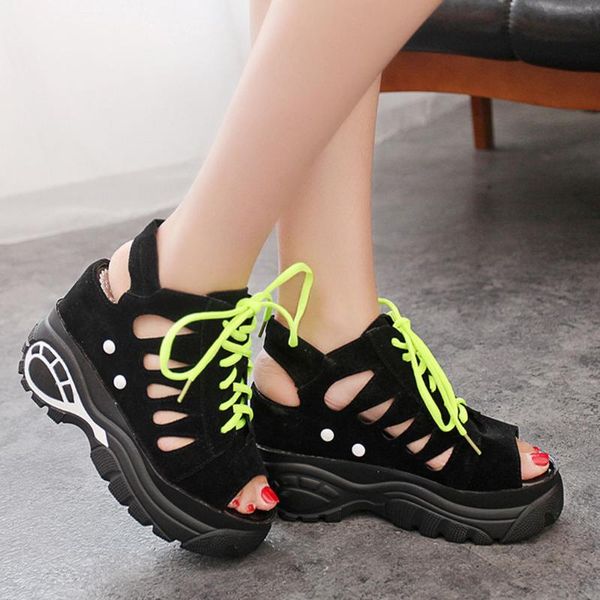 flock sport sandals women summer thick platforms shoes low heel wedges lace up sandal plus size outdoor sandalias brand footwear, Black
flock sport sandals women summer thick platforms shoes low heel wedges lace up sandal plus size outdoor sandalias brand footwear, Black
