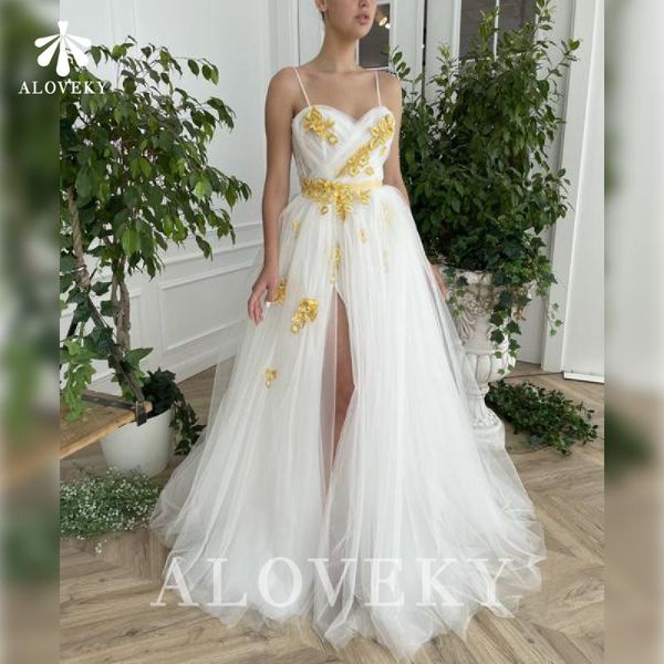 party dresses spaghetti straps night for women gown white tulle side split women's evening dress 2021 special occasion, White;black
party dresses spaghetti straps night for women gown white tulle side split women's evening dress 2021 special occasion, White;black