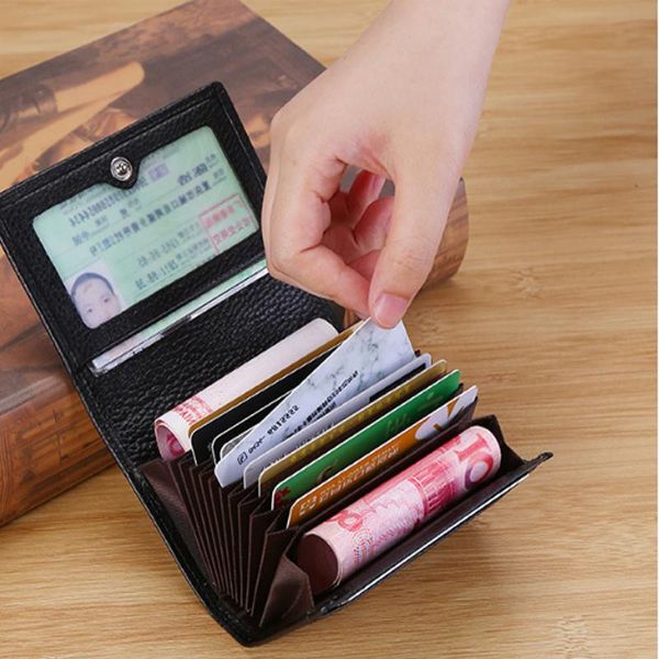 card holders multifunctional fordable short men leather wallet purse business holder case with po pocket, Brown;gray
card holders multifunctional fordable short men leather wallet purse business holder case with po pocket, Brown;gray