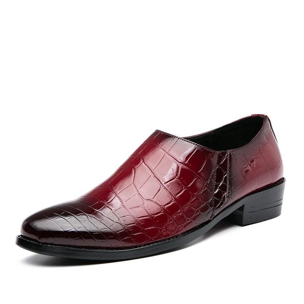 dress shoes 2021 brand design luxury mens wholecut crocodile pattern faux leather formal shoe slip-on moccasin plus size 48, Black
dress shoes 2021 brand design luxury mens wholecut crocodile pattern faux leather formal shoe slip-on moccasin plus size 48, Black