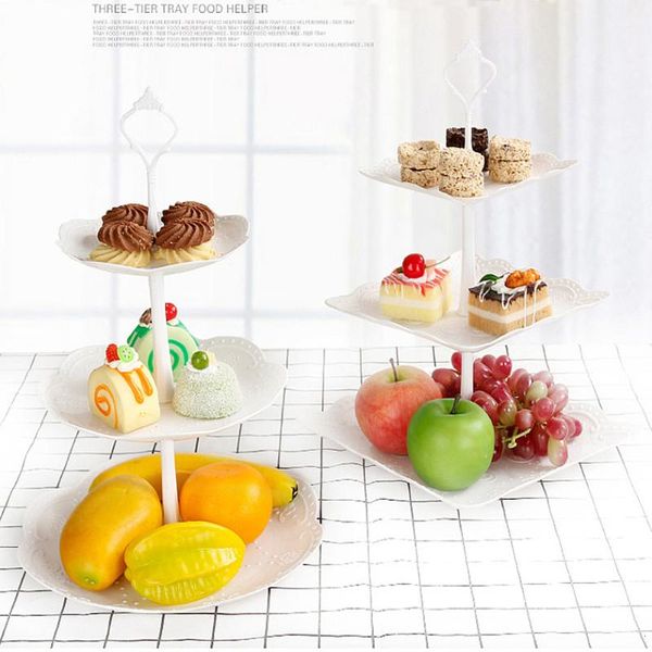 kitchen storage & organization 3 tier cake dessert rack stand afternoon tea wedding party plates multi layer plastic fruit tray snack candy
kitchen storage & organization 3 tier cake dessert rack stand afternoon tea wedding party plates multi layer plastic fruit tray snack candy