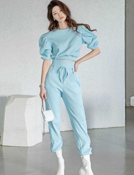 summer women 2 piece sets solid half sleeve pullover sweater + pencil pants 2 210531, White
summer women 2 piece sets solid half sleeve pullover sweater + pencil pants 2 210531, White