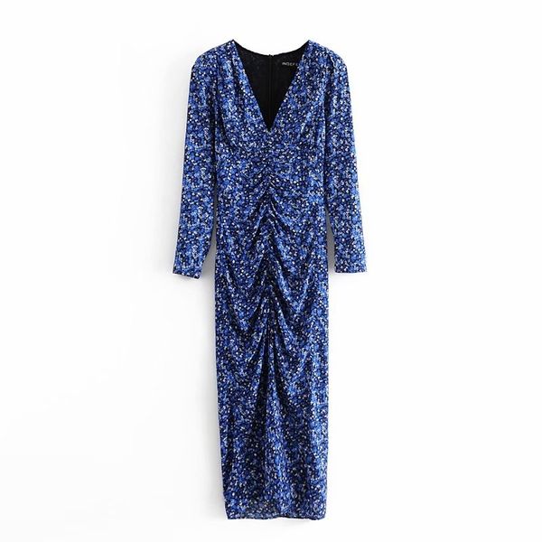 elegant women blue floral print dress autumn fashion ladies v-neck sheath long es streetwear female 210427, Black;gray
elegant women blue floral print dress autumn fashion ladies v-neck sheath long es streetwear female 210427, Black;gray