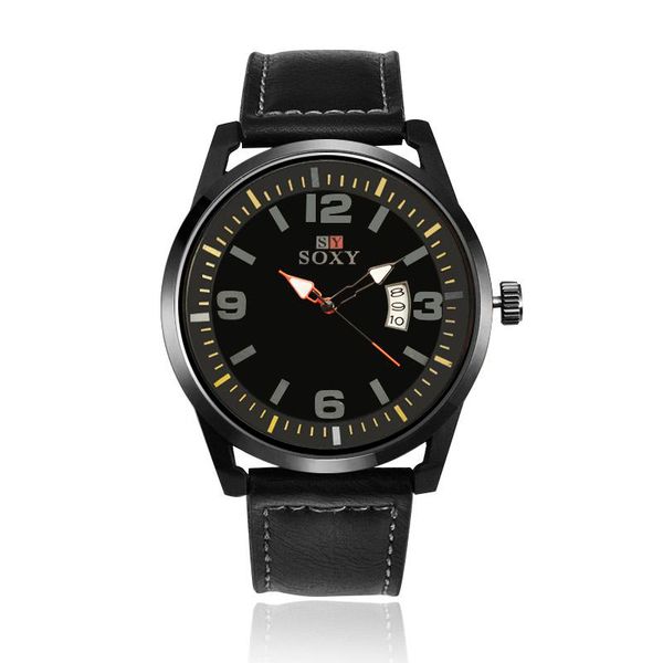 wristwatches soxy men's watch luxury wristwatch leatherl mens watches brandsports zone military male clock erkek saat drop, Slivery;brown
wristwatches soxy men's watch luxury wristwatch leatherl mens watches brandsports zone military male clock erkek saat drop, Slivery;brown
