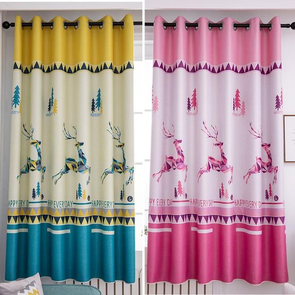 1pc geometric exquisite printing curtain perforated modern blackout curtains living room window for bedroom fabrics & drapes
1pc geometric exquisite printing curtain perforated modern blackout curtains living room window for bedroom fabrics & drapes