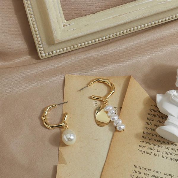 stud 2021 ins style fashion irregular baroque women's pearl earrings retro trend personality exaggerated wholesale, Golden;silver
stud 2021 ins style fashion irregular baroque women's pearl earrings retro trend personality exaggerated wholesale, Golden;silver