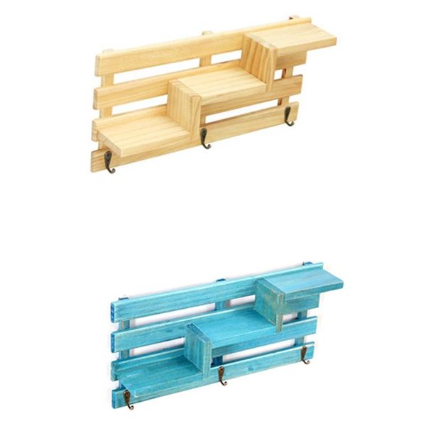hooks & rails retro wall mounted wood rack shelf holder storage key hanging home
hooks & rails retro wall mounted wood rack shelf holder storage key hanging home