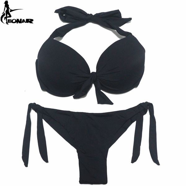 eonar bikini solid swimsuits women push up set brazilian cut/classic bottom bathing suits plus size swimwear 210611, White;black
eonar bikini solid swimsuits women push up set brazilian cut/classic bottom bathing suits plus size swimwear 210611, White;black