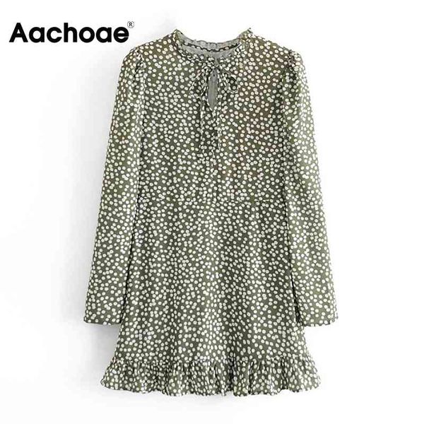 chic women bow tie ruffles mini dot printed long sleeve vintage dress ladies casual elegant dresses robe femme 210413, Black;gray
chic women bow tie ruffles mini dot printed long sleeve vintage dress ladies casual elegant dresses robe femme 210413, Black;gray