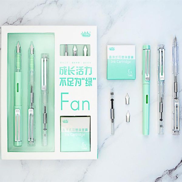 fountain pens 0.38mmluxury set little white dot x-1 kawaii student office stationery supplies ink for writing
fountain pens 0.38mmluxury set little white dot x-1 kawaii student office stationery supplies ink for writing