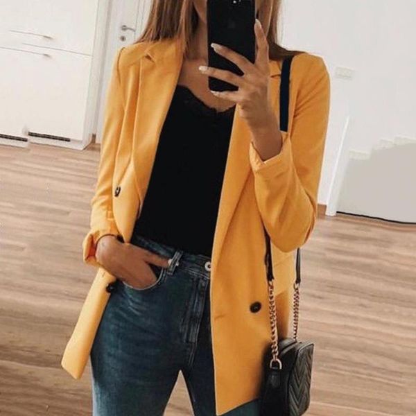 women's suits & blazers open front turndown collar blazer women solid color long sleeve tailored suit jacket coat for office shopping v, White;black
women's suits & blazers open front turndown collar blazer women solid color long sleeve tailored suit jacket coat for office shopping v, White;black