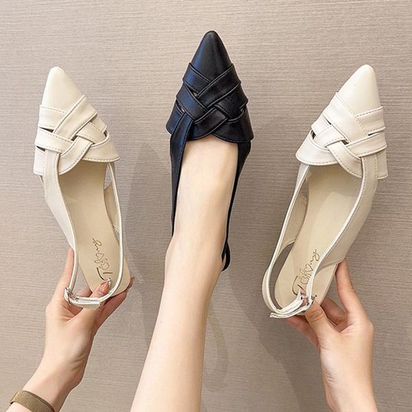 sandals 2021 summer women heels dress shoes weave slingback pointed toe ladies retro sandalias mujer black 9206n
sandals 2021 summer women heels dress shoes weave slingback pointed toe ladies retro sandalias mujer black 9206n