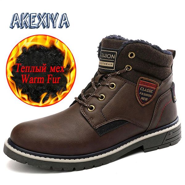 boots classic men's winter shoes plush warm men snow outdoor non-slip hiking fur zapatos de hombre, Black
boots classic men's winter shoes plush warm men snow outdoor non-slip hiking fur zapatos de hombre, Black