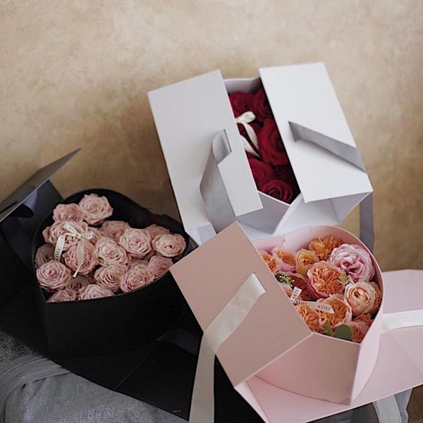 gift wrap creative heart box surprise flowers packaging for romantic wedding flower shop diy valentine's day
gift wrap creative heart box surprise flowers packaging for romantic wedding flower shop diy valentine's day