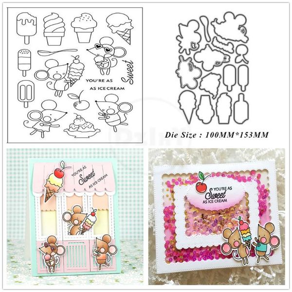 painting supplies 2021 mouse ice cream clear stamps and metal cutting dies diy scrapbooking embossing seal template punch stencils
painting supplies 2021 mouse ice cream clear stamps and metal cutting dies diy scrapbooking embossing seal template punch stencils