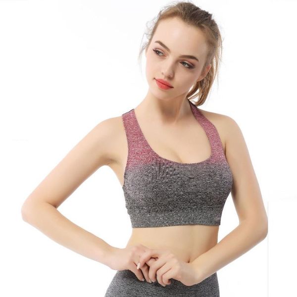 gym clothing sports cross beauty back bra breathable quick-drying shockproof fitness yoga running without steel ring underwear, White;black
gym clothing sports cross beauty back bra breathable quick-drying shockproof fitness yoga running without steel ring underwear, White;black