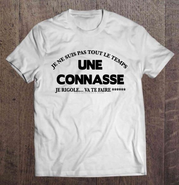 men's t-shirts je ne suis pas tout le temps une connasse rigole va te faire, White;black
men's t-shirts je ne suis pas tout le temps une connasse rigole va te faire, White;black