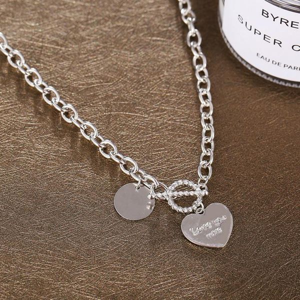 punk silver color heart clavicle necklace fashion women ot buckle thick chain pendant metal jewelry gift chokers, Golden;silver
punk silver color heart clavicle necklace fashion women ot buckle thick chain pendant metal jewelry gift chokers, Golden;silver