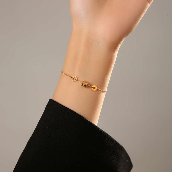 girlish heart small manwaist bracelet women's fashion korean rose golden net red student's hand ornaments female friends popular j, Black
girlish heart small manwaist bracelet women's fashion korean rose golden net red student's hand ornaments female friends popular j, Black