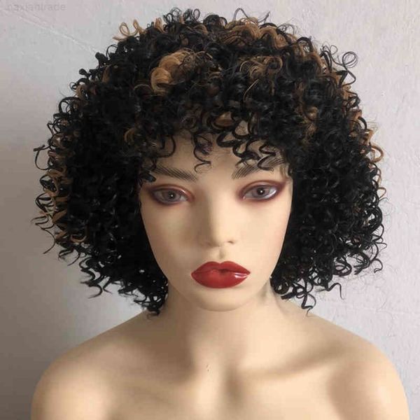 yiwu small short hair wig kinky curly chemical fiber high temperature silk head cover, Black
yiwu small short hair wig kinky curly chemical fiber high temperature silk head cover, Black