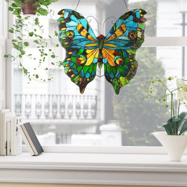 decorative objects & figurines butterfly window ornament hook design vivid monarch hanging decoration glass painting art
decorative objects & figurines butterfly window ornament hook design vivid monarch hanging decoration glass painting art