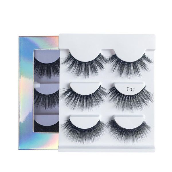 false eyelashes 3 pairs natural soft thick curling makeup 6d artificial lashes extension eyelash for beauty tools
false eyelashes 3 pairs natural soft thick curling makeup 6d artificial lashes extension eyelash for beauty tools