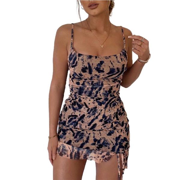 casual dresses women summer dress ink print sleeveless mini bodycon lady bandage strap cocktail party femme, Black;gray
casual dresses women summer dress ink print sleeveless mini bodycon lady bandage strap cocktail party femme, Black;gray