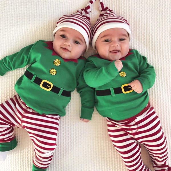clothing sets christmas baby clothes set born long sleeve romper+striped print pants+headband boys girl kids xmas outfits, White
clothing sets christmas baby clothes set born long sleeve romper+striped print pants+headband boys girl kids xmas outfits, White