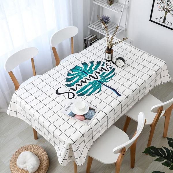 tropical leaves geometric lattice printing tablecloth polyester waterproof home dustproof washable rectangular table cover cloth
tropical leaves geometric lattice printing tablecloth polyester waterproof home dustproof washable rectangular table cover cloth