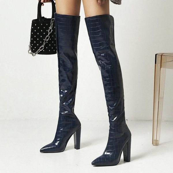 boots blue yellow beige stone print women fashion zipper over the knee ladies square high heel autumn winter long, Black
boots blue yellow beige stone print women fashion zipper over the knee ladies square high heel autumn winter long, Black