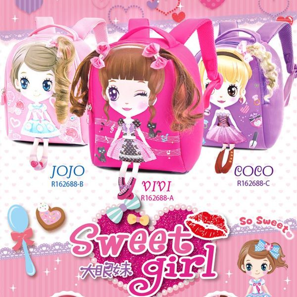 school bags little girls backpack sweet cartoon image very light in weight for 3-6 years children rugzak book bag
school bags little girls backpack sweet cartoon image very light in weight for 3-6 years children rugzak book bag