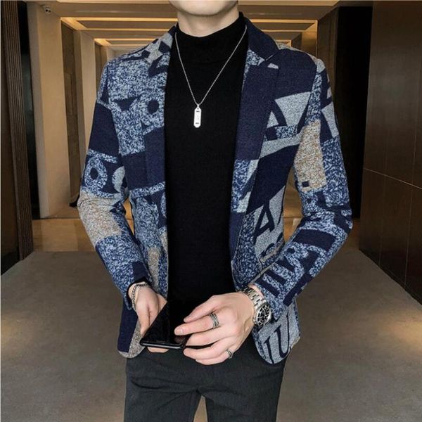 men's suits & blazers 2021 letter print wool woolen blazer men winter casual suit jacket slim party club wedding social homme s-5xl, White;black
men's suits & blazers 2021 letter print wool woolen blazer men winter casual suit jacket slim party club wedding social homme s-5xl, White;black