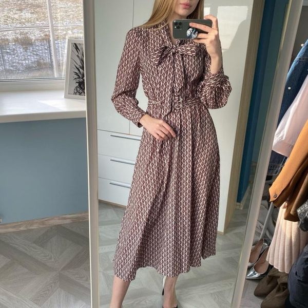 casual dresses foridol women spring maxi long dress 2021 print sleeve sash elegant vestidos vintage with belt, Black;gray
casual dresses foridol women spring maxi long dress 2021 print sleeve sash elegant vestidos vintage with belt, Black;gray