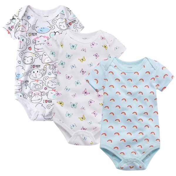 rompers baby clothes infant born boys summer girls cotton bodysuit cartoon print short sleeve triangle 0-24m, Blue
rompers baby clothes infant born boys summer girls cotton bodysuit cartoon print short sleeve triangle 0-24m, Blue