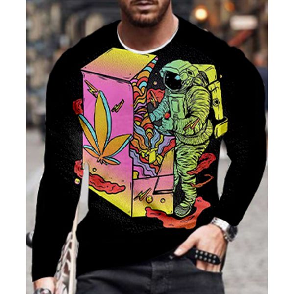 astronaut pattern men s 3d printing t-shirt visual impact party round neck long sleeve designer plus size printing daily top, White;black
astronaut pattern men s 3d printing t-shirt visual impact party round neck long sleeve designer plus size printing daily top, White;black
