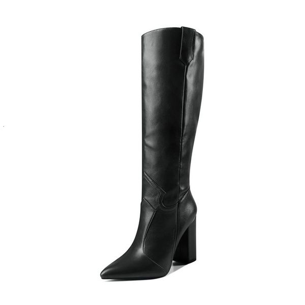 high winter long women black beige brown shoes brnd faux leather pointed toe knee boots woman block heel xaaw
high winter long women black beige brown shoes brnd faux leather pointed toe knee boots woman block heel xaaw