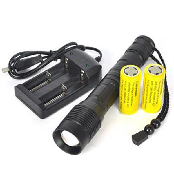 super bright 4000lm xm-l t6 led 5-mode zoomable torch+2x26650+charger flashlights torches
super bright 4000lm xm-l t6 led 5-mode zoomable torch+2x26650+charger flashlights torches