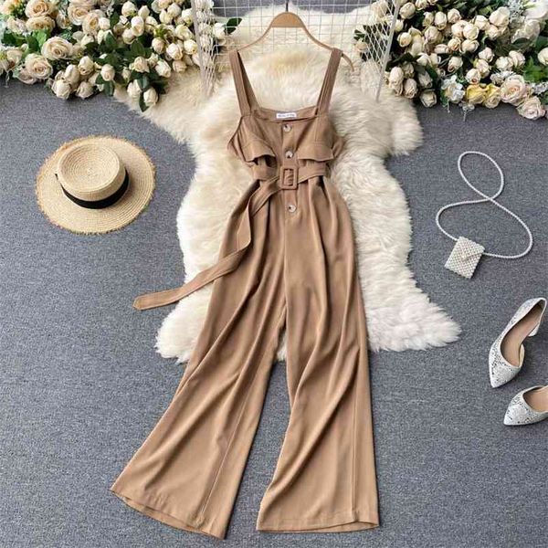 retro overalls women's temperament square collar buttoned slim wide-leg pants holiday style suspenders jumpsuit gk842 210507, Black;white
retro overalls women's temperament square collar buttoned slim wide-leg pants holiday style suspenders jumpsuit gk842 210507, Black;white