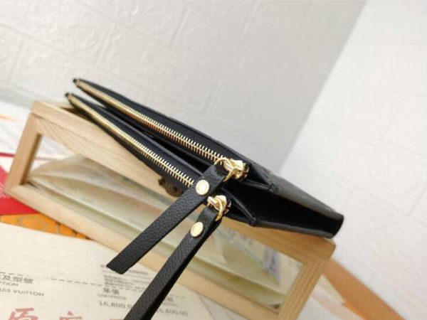 dual zipper double wallet designer embossing credit card bags fashion damier leather holders famous classical women holder coin purse, Red;black
dual zipper double wallet designer embossing credit card bags fashion damier leather holders famous classical women holder coin purse, Red;black